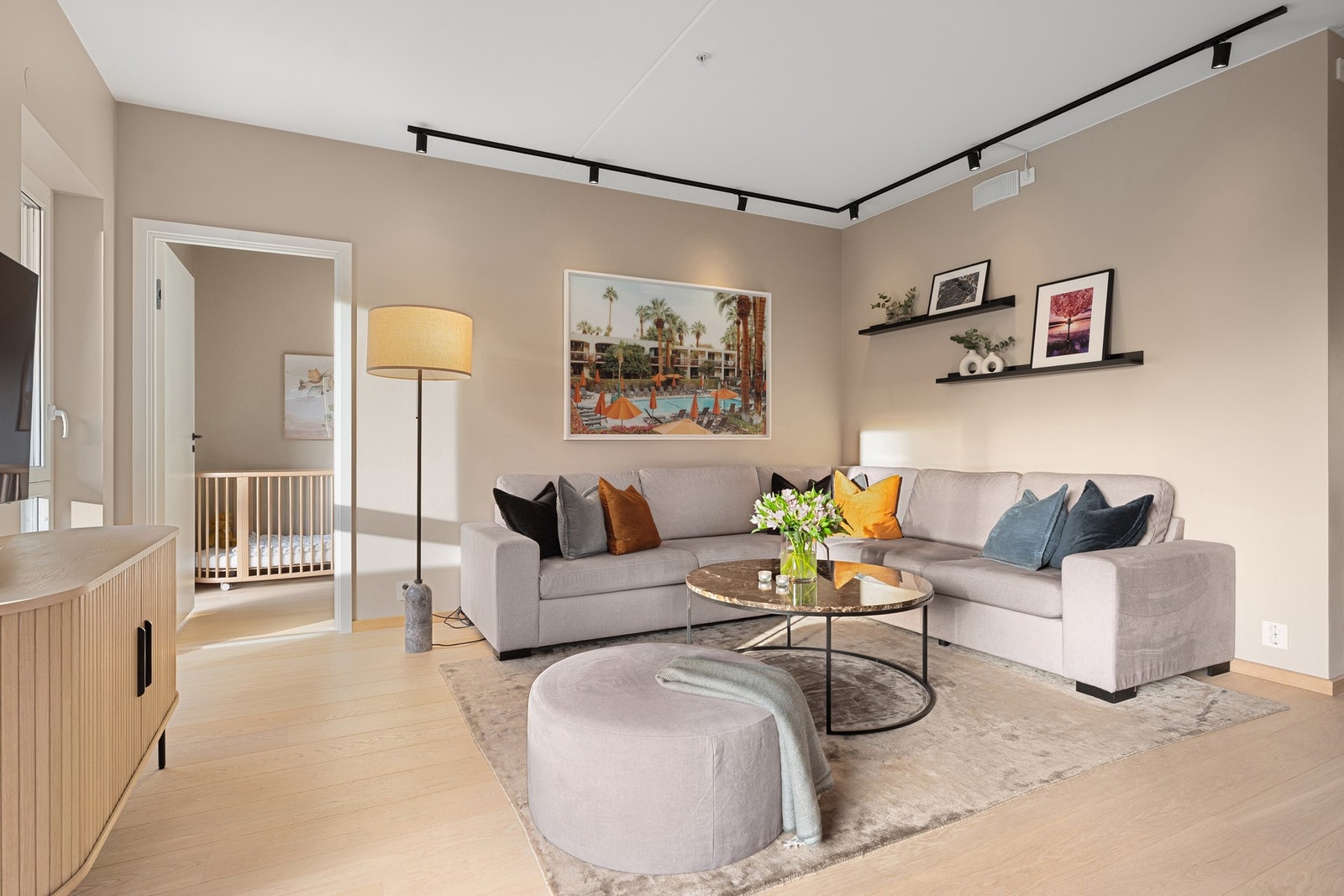 Planløsningen er god og luftig Galleribilde