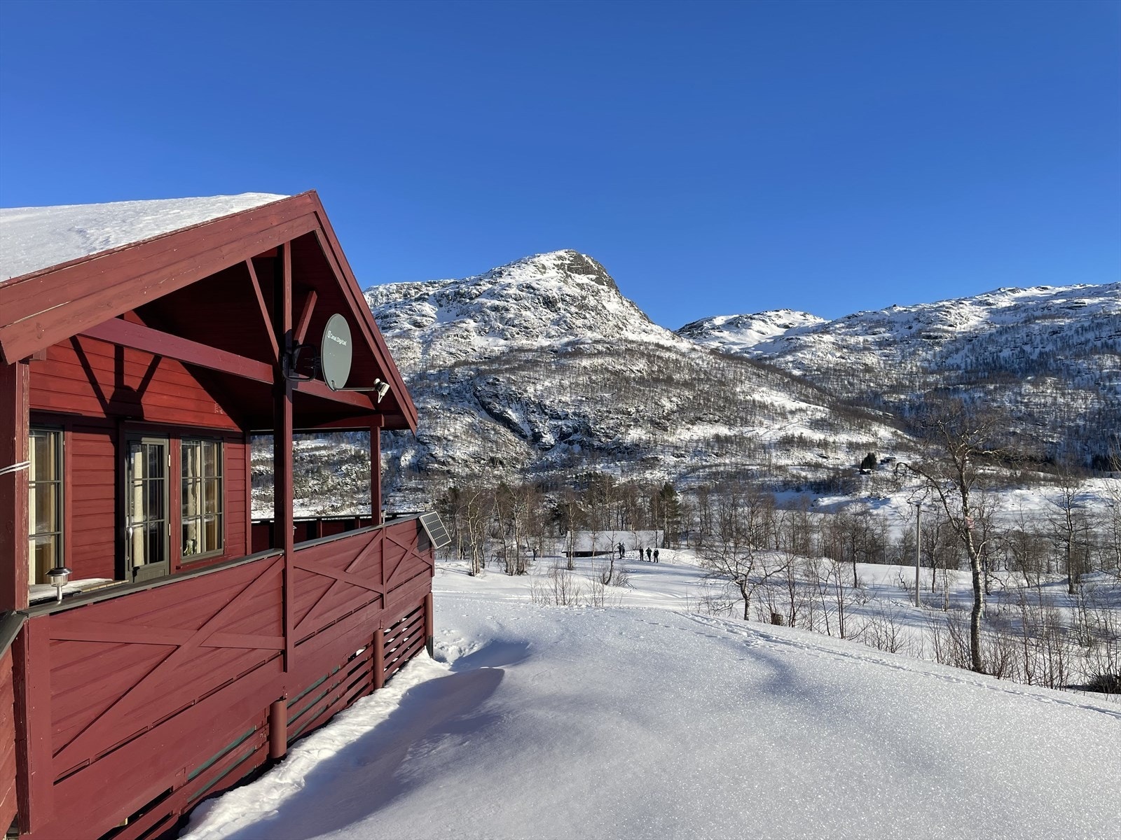 Vinterstemning Galleribilde