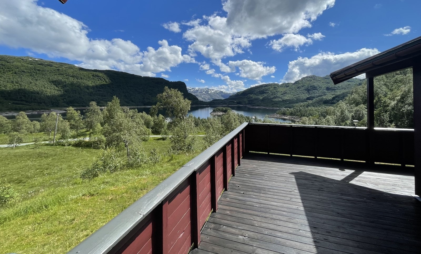 Utsikt terrasse Galleribilde