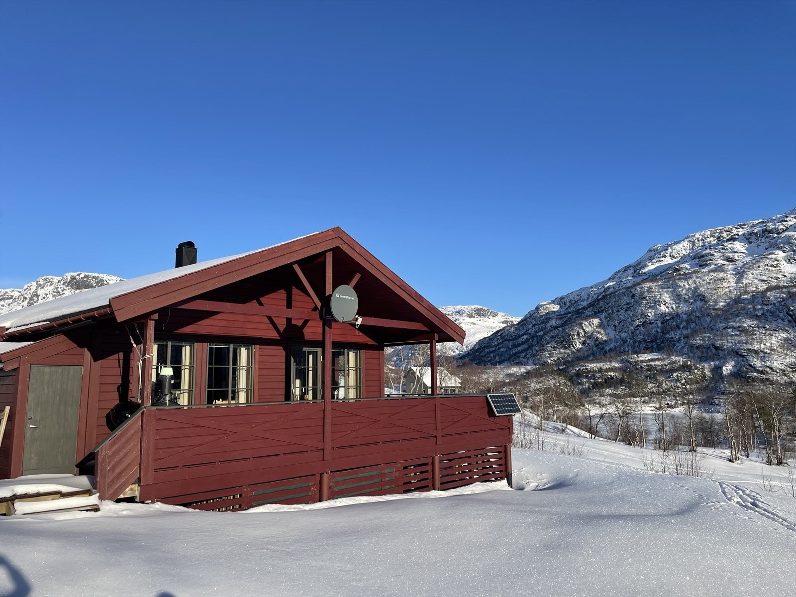 Vinterstemning Galleribilde