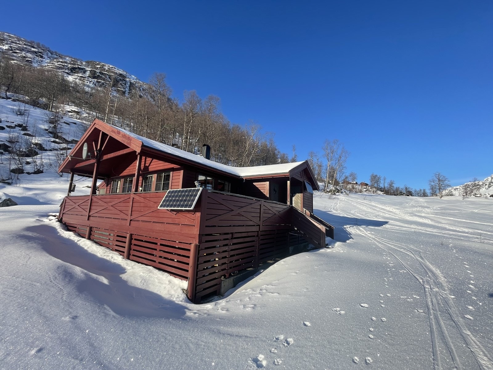 Vinterstemning Galleribilde