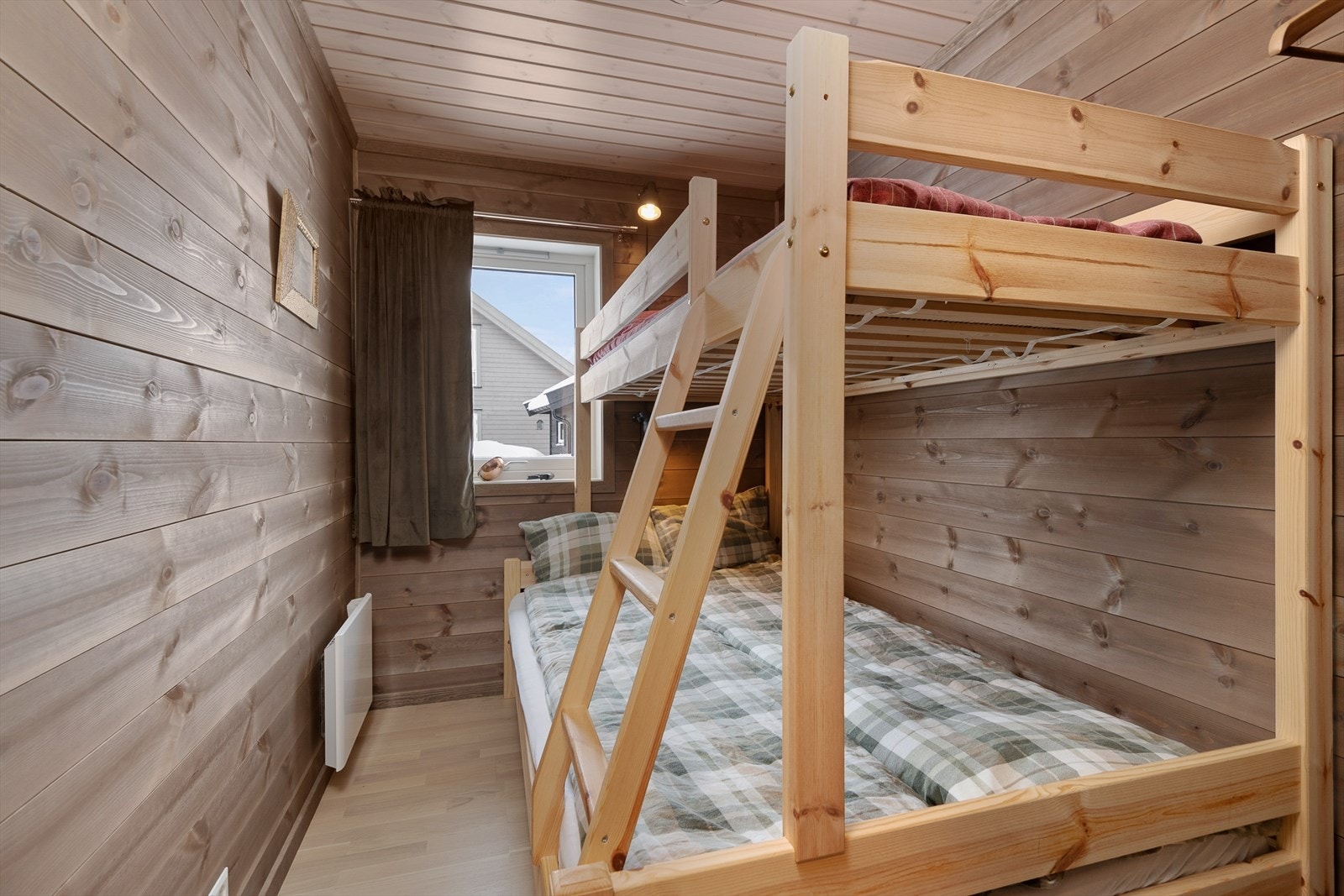 Soverom 3 er innredet med køyeseng. Galleribilde