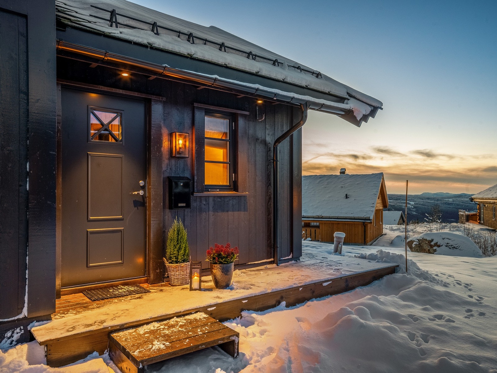 Kveldsstemning. Galleribilde