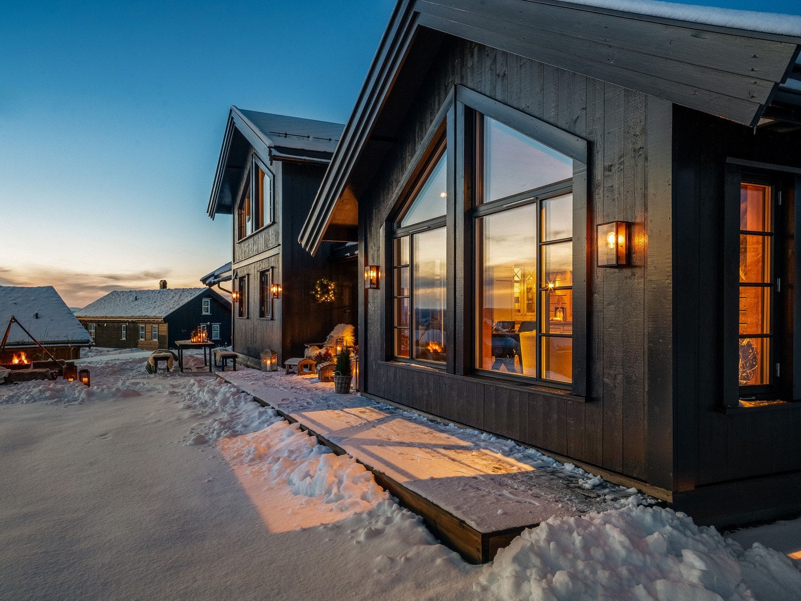 Kveldsstemning. Galleribilde