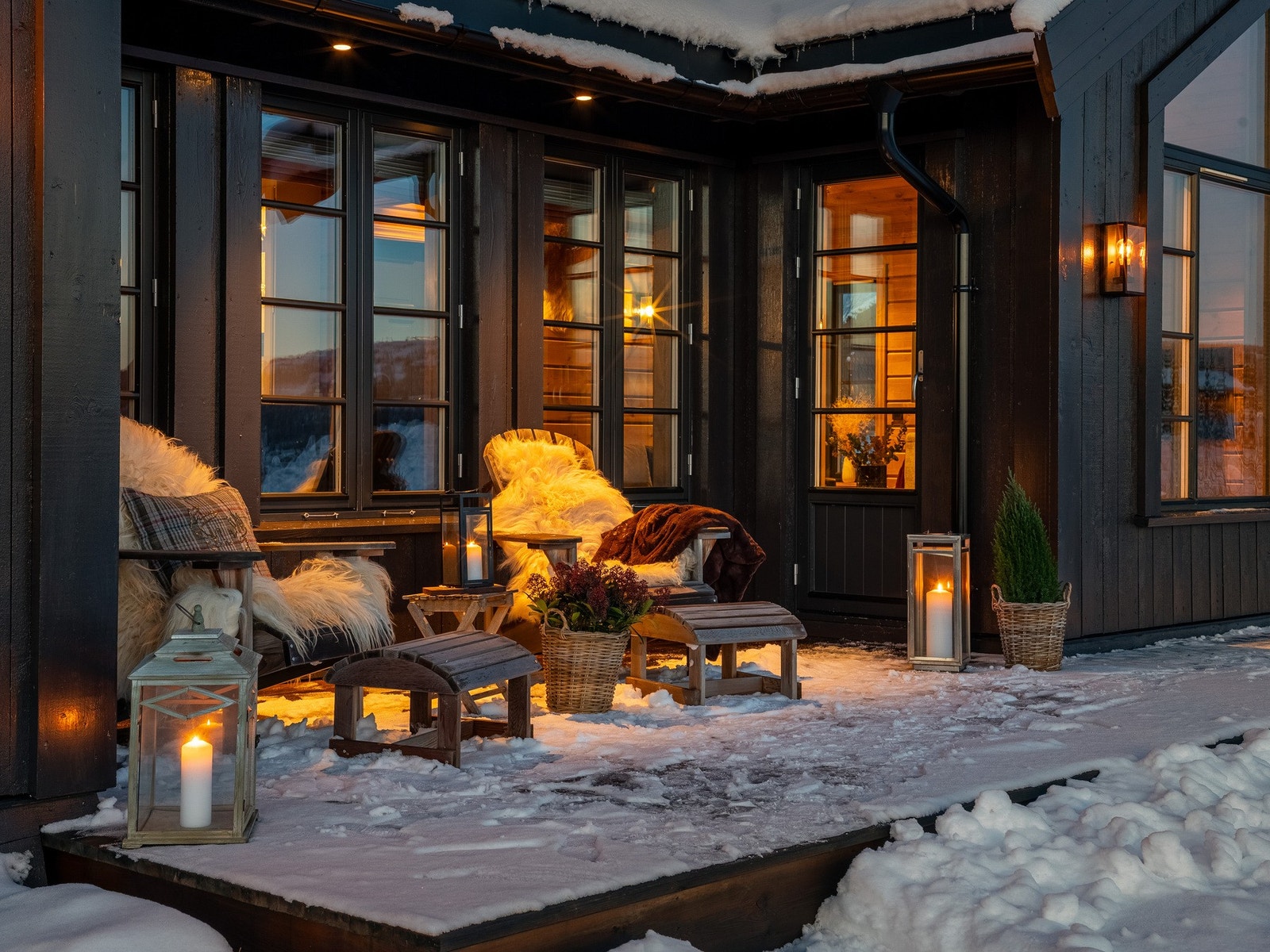 Kveldsstemning. Galleribilde