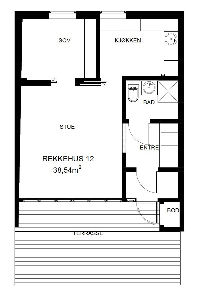 Tegning ikke målsatt Galleribilde