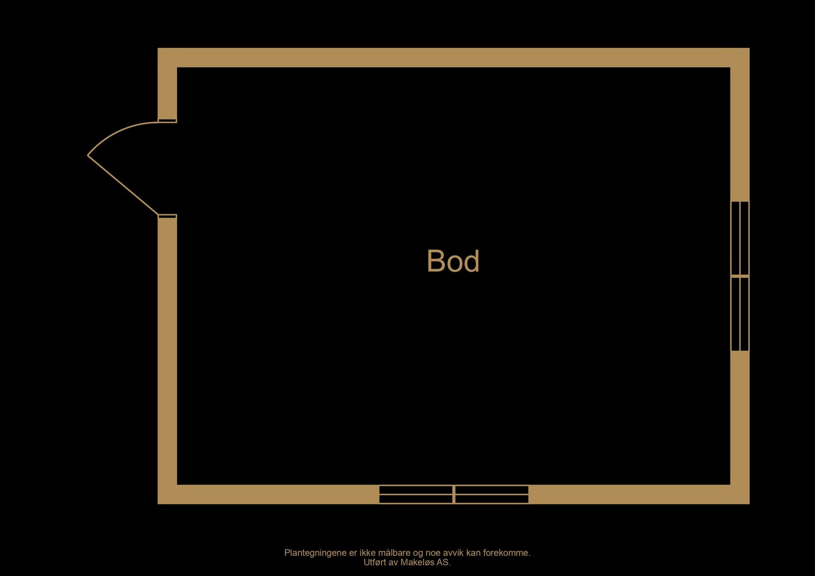 Plantegning. (Illustrasjon, avvik kan forekomme). Galleribilde