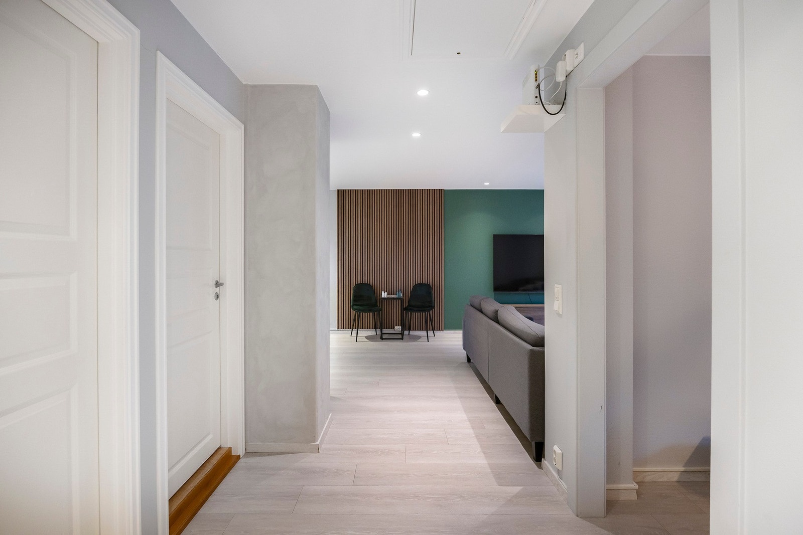 Gangen knytter alle rom i etasjen. Galleribilde