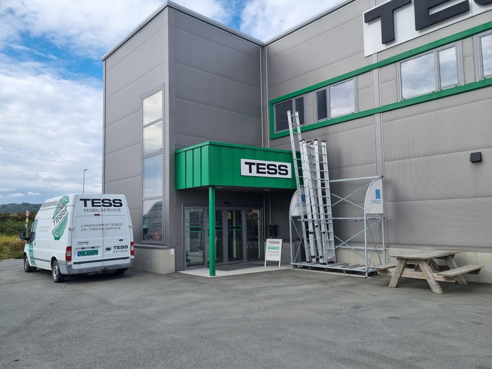 Lokalene ligger i øverste etasje på bildet Galleribilde