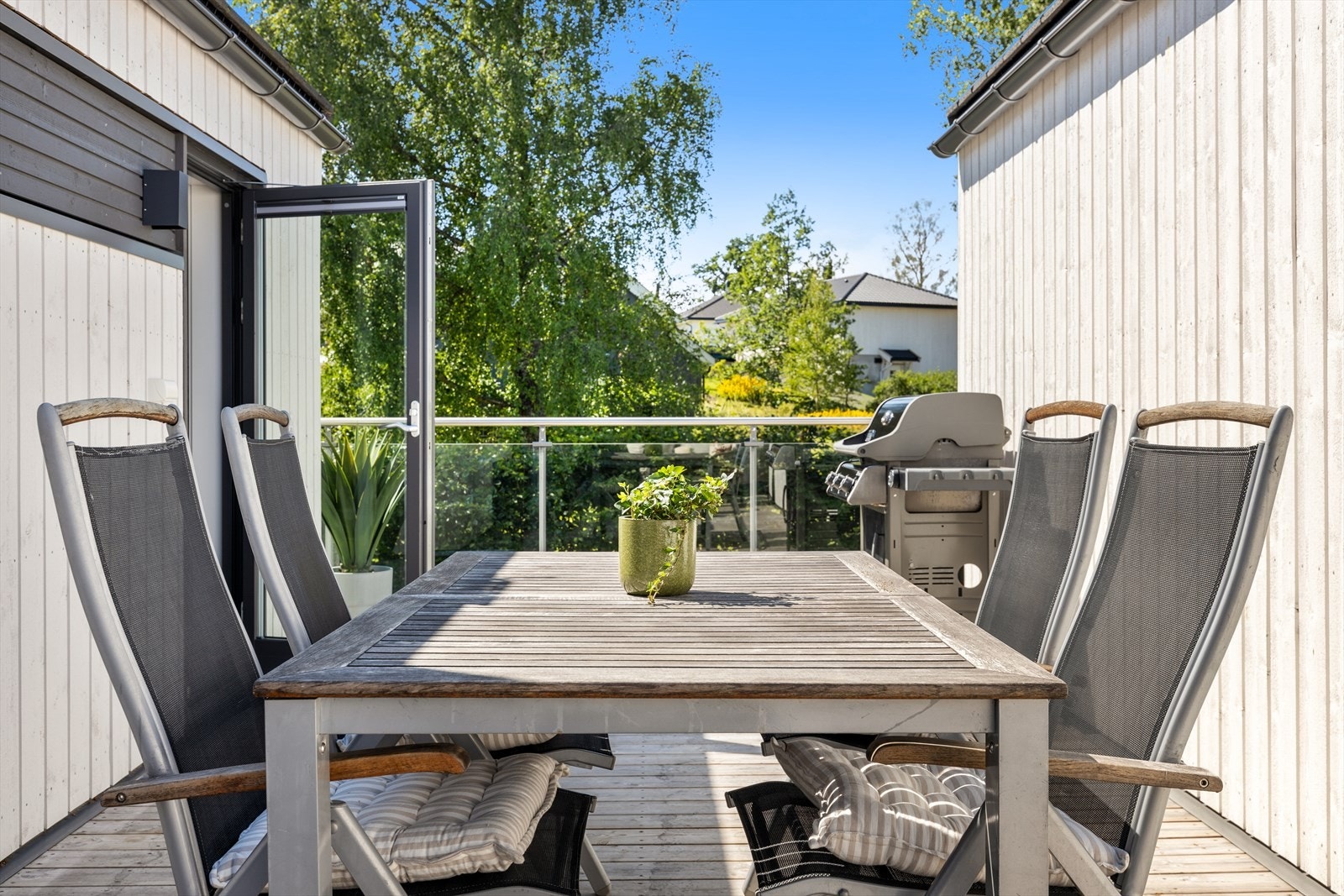 Her kan lange sommerkvelder med venner og familie nytes. Galleribilde