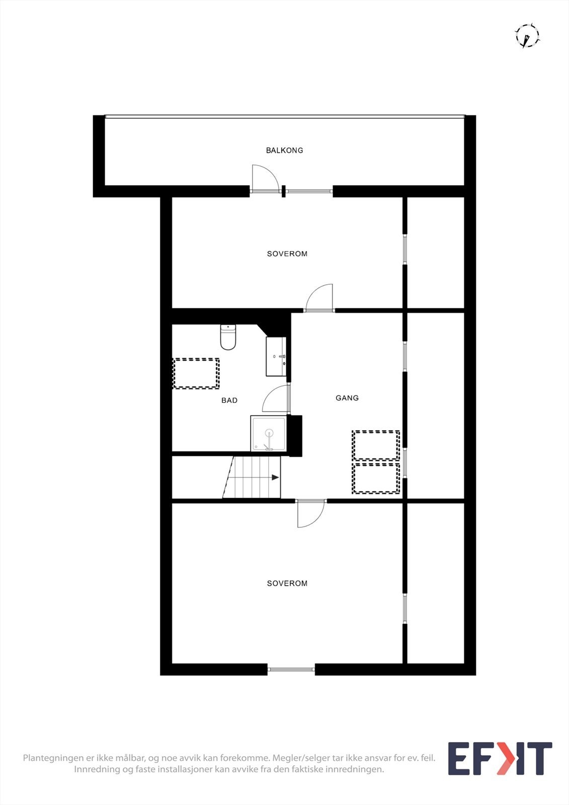Plantegning 2.etasje. Galleribilde