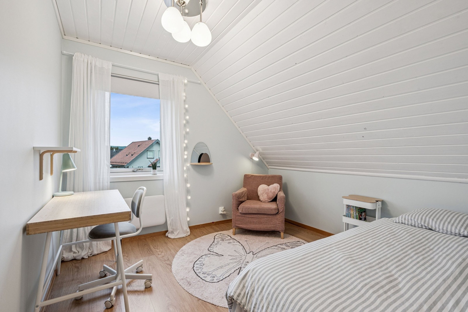 Soverom 4 passer fint som barnerom. Galleribilde