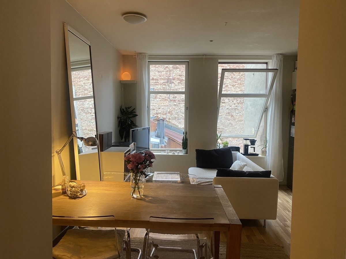 Vindu mot bakgården, ingen innsyn Galleribilde