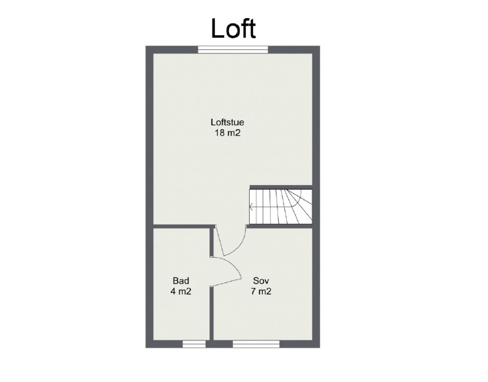 Loftetasjen. Galleribilde