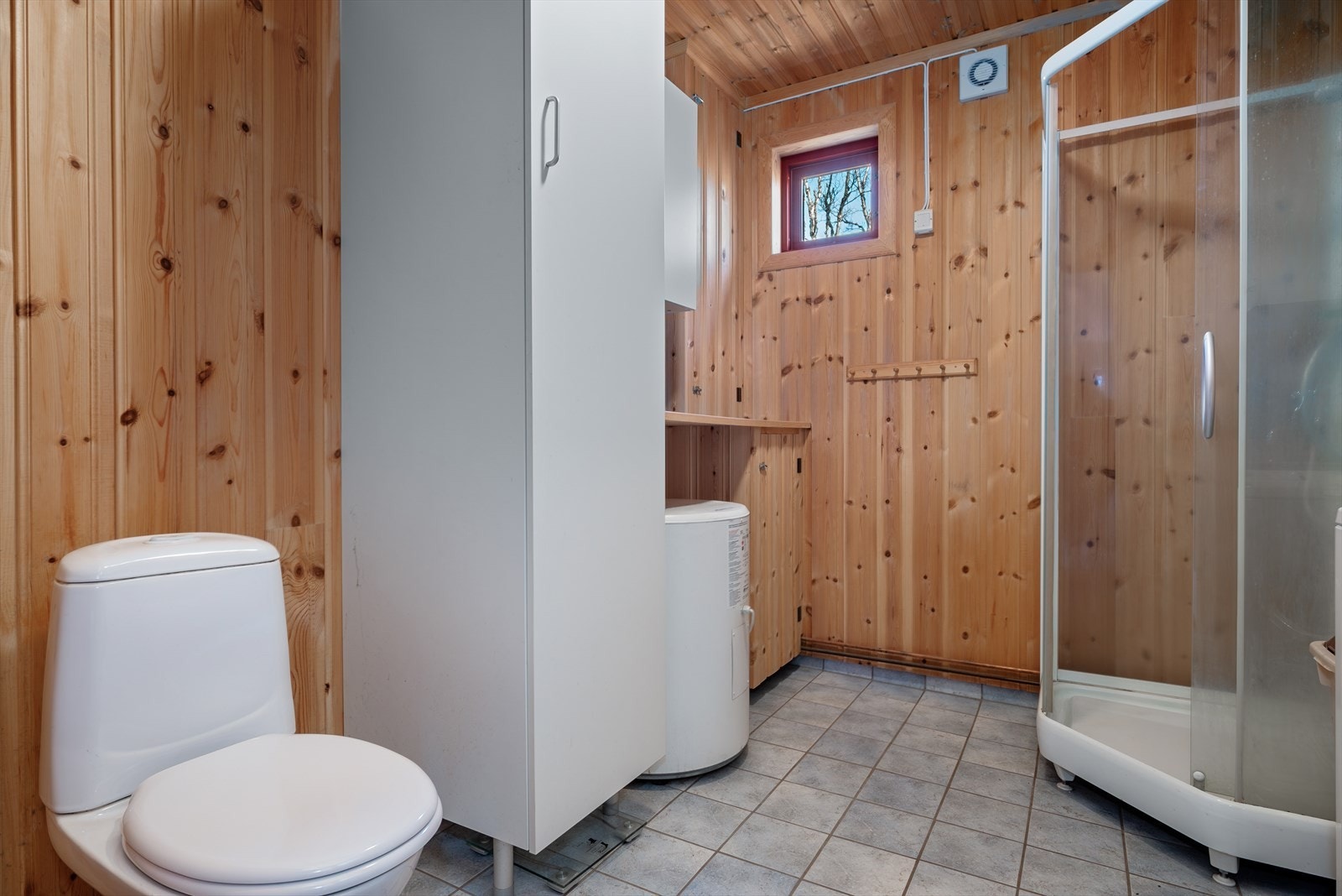 Bad i verkstedet. Galleribilde