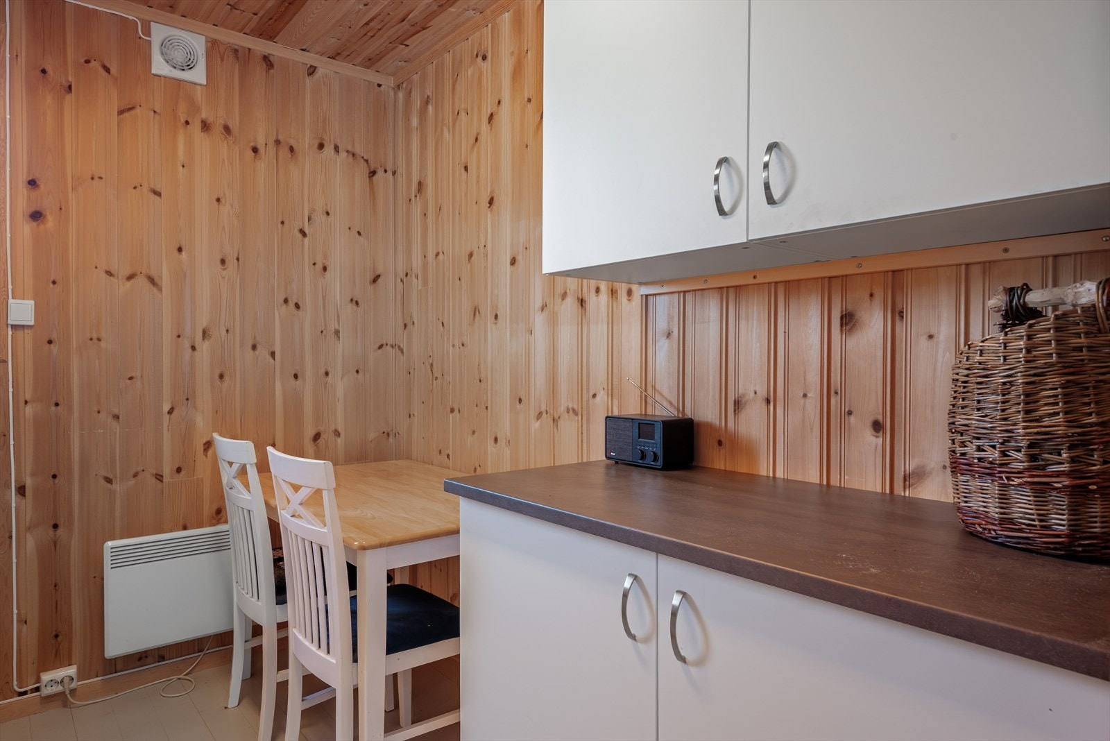 Kjøkken i verkstedet. Galleribilde