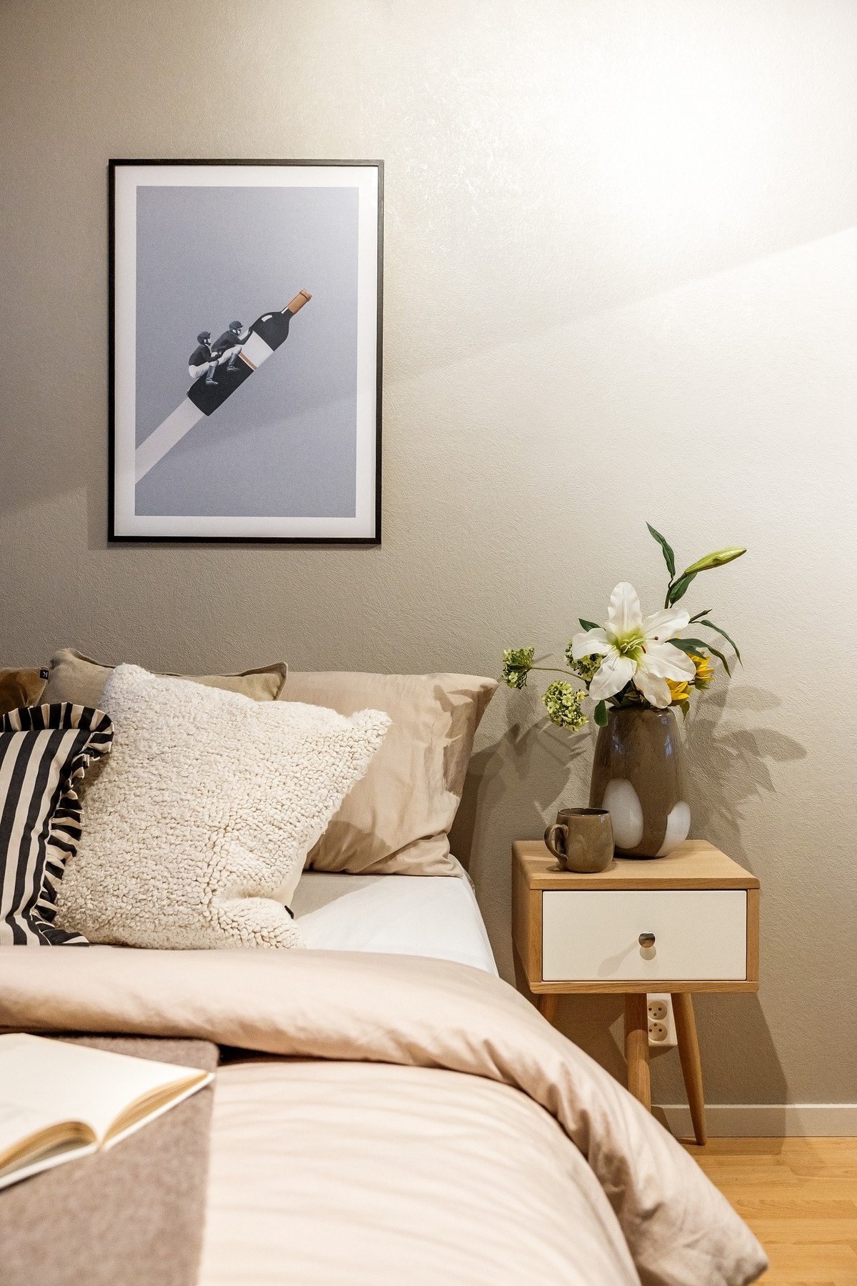 Lunt og tidsriktig fargevalg som gir en god romfølelse Galleribilde