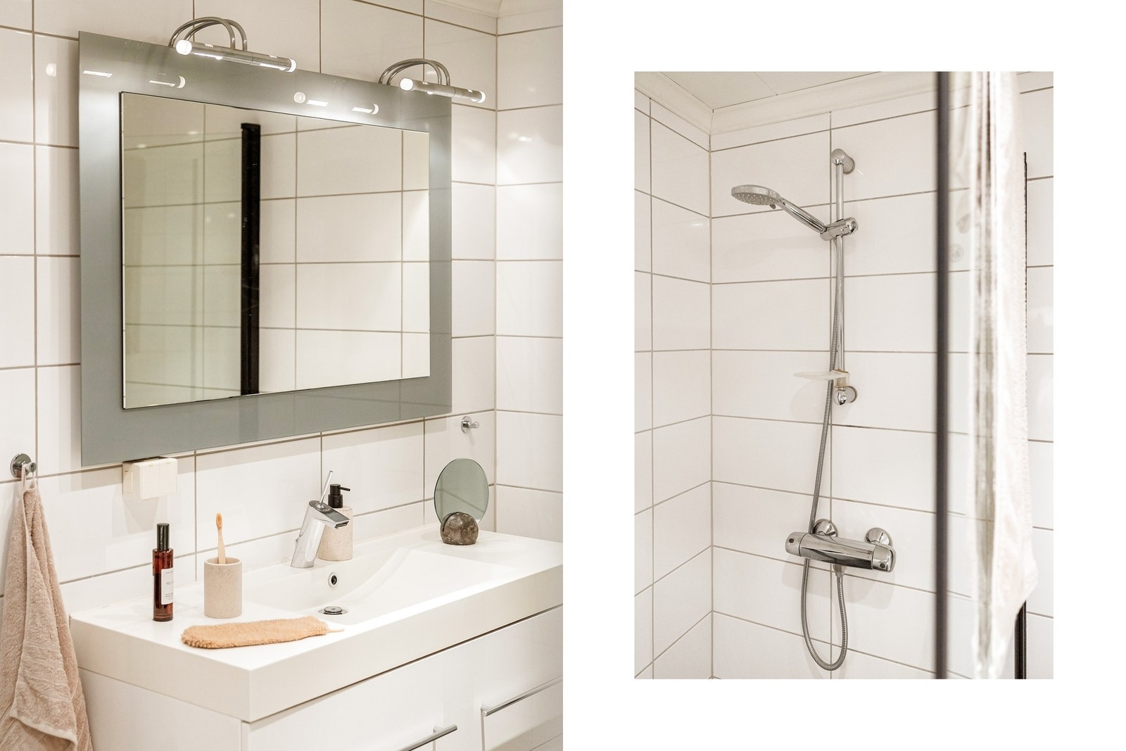 Her er det tidsriktige og tidløse farge- og materialvalg Galleribilde