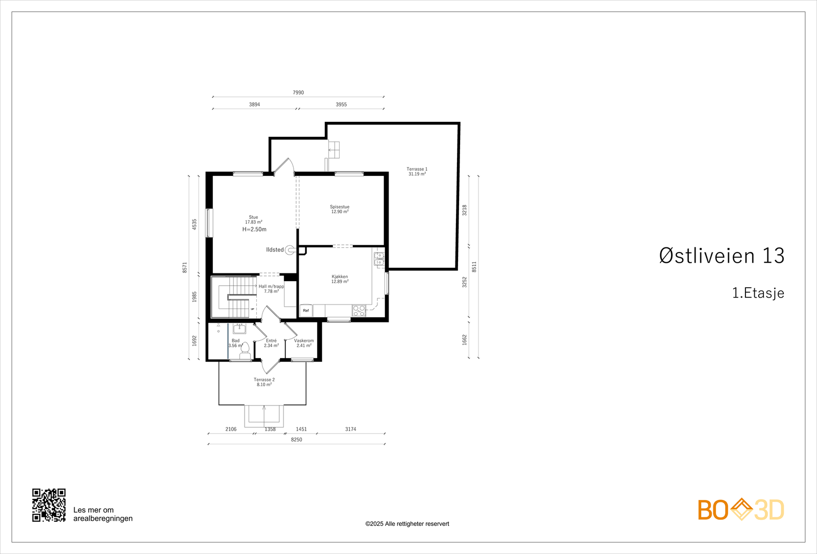 Plantegning - 1. etasje Galleribilde