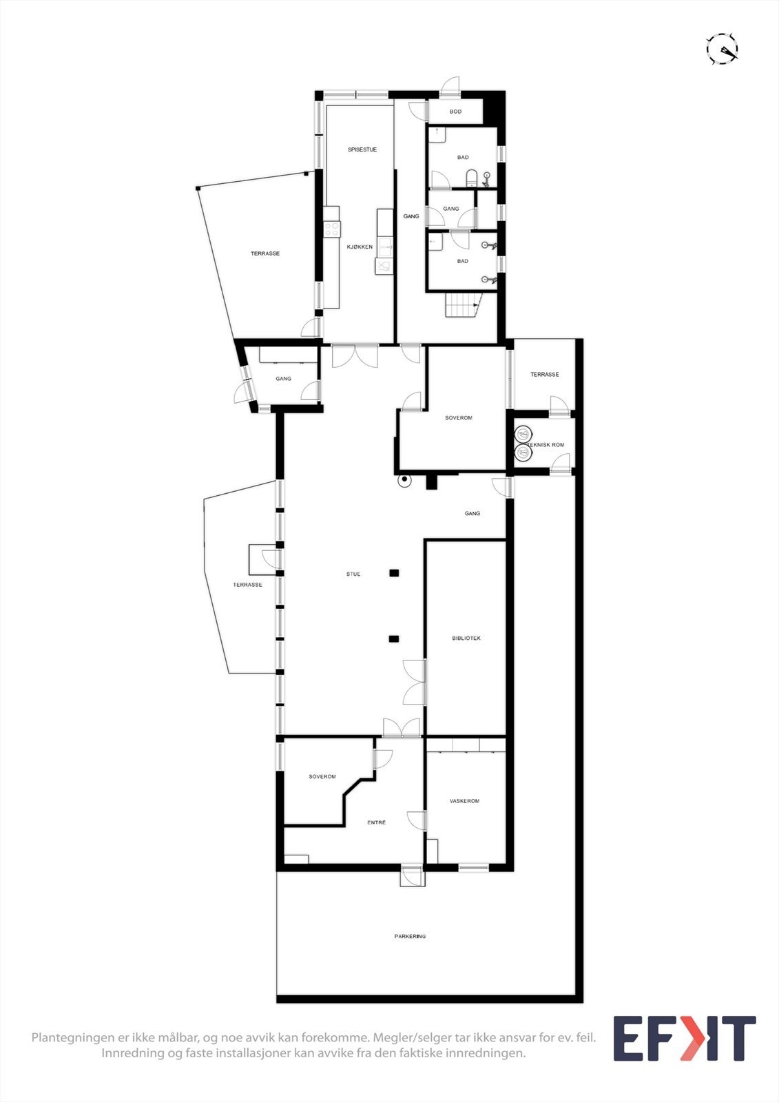 Plantegninger Galleribilde