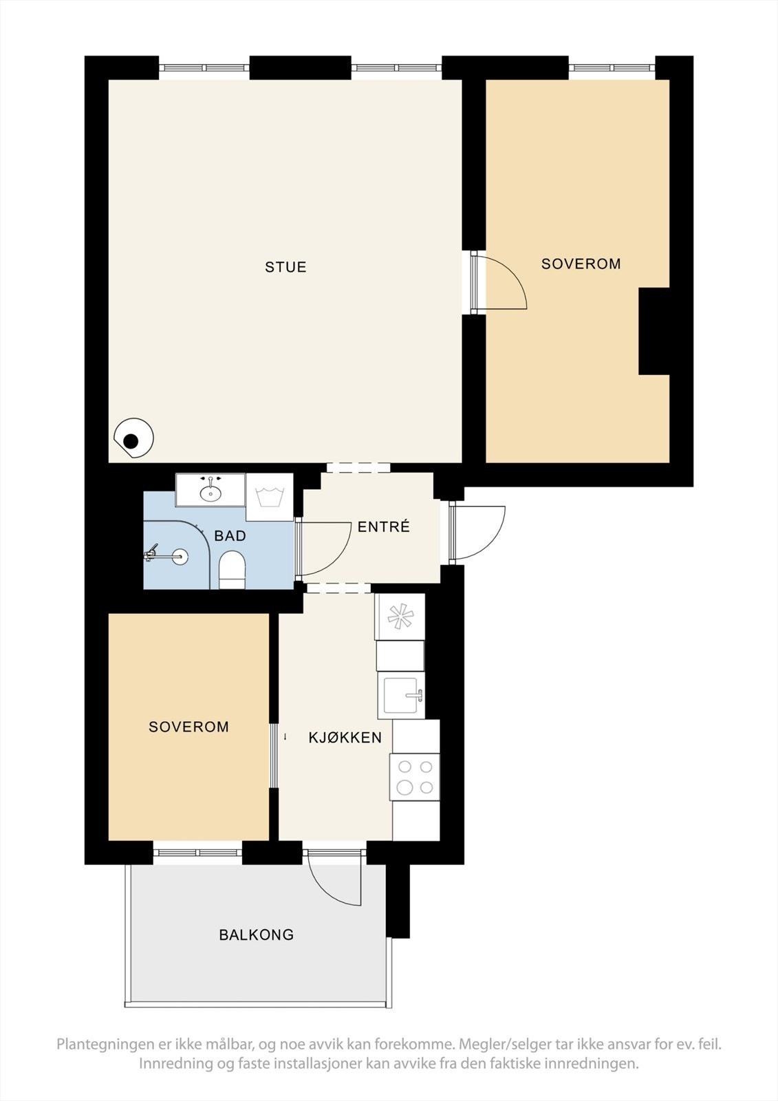 Plantegning. Galleribilde