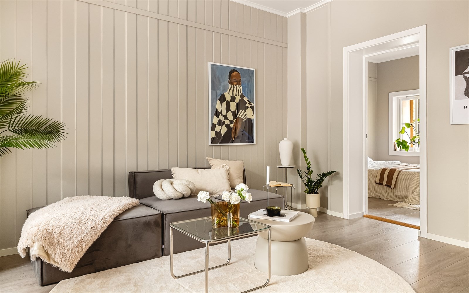 Behagelige og tidsriktige fargevalg. Galleribilde