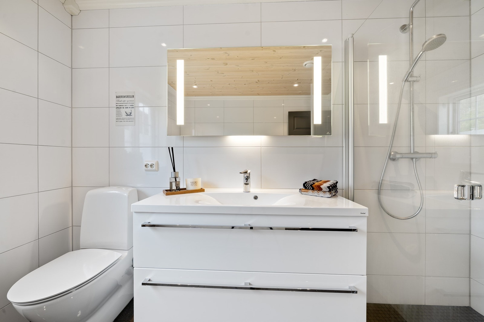 Baderommet i andre etasje. Galleribilde