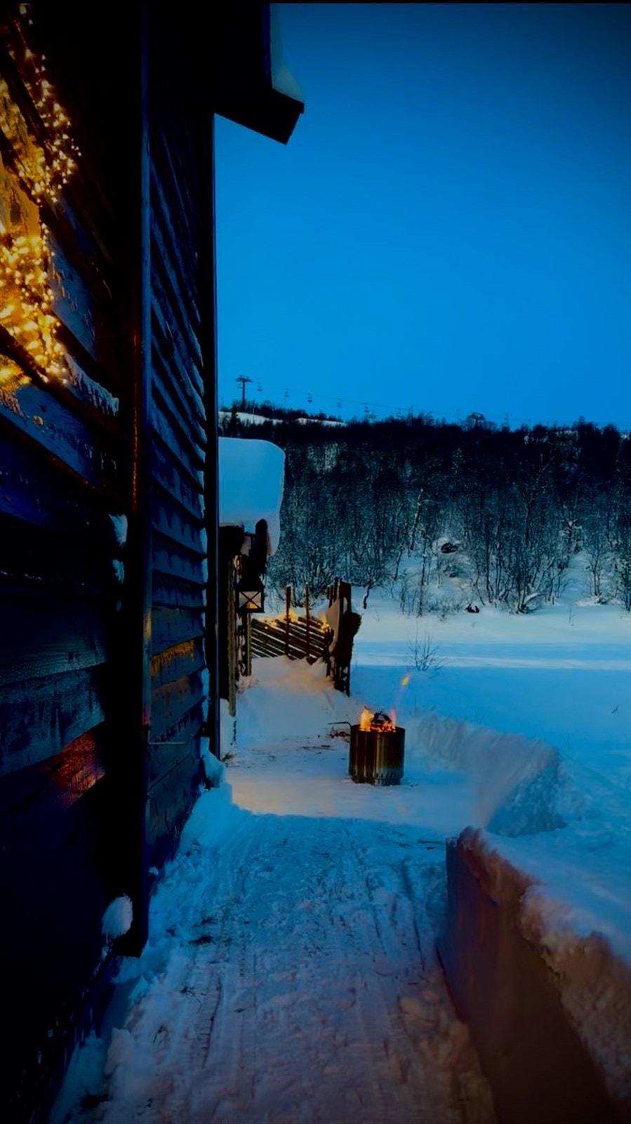 Selgers bilde - Vinterstemning. Galleribilde