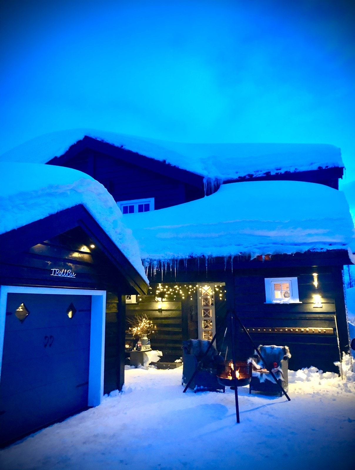 Selgers bilde - Flott og innbydende inngangsparti som ønsker deg velkommen! Galleribilde