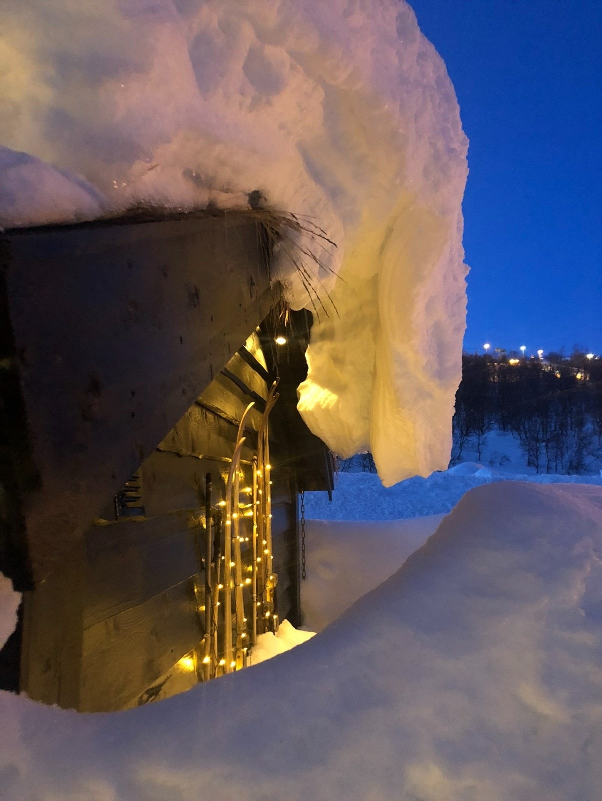 Selgers bilde - Vinterstemning. Galleribilde