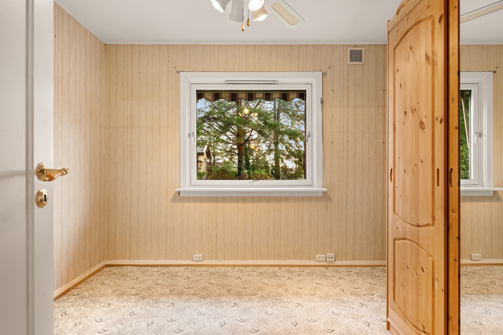 Det er totalt fire soverom på dette planet Galleribilde