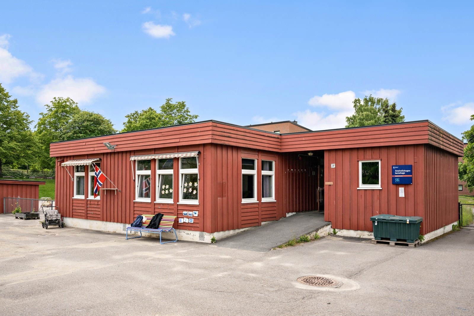 Smallvollskogen barnehage. Galleribilde