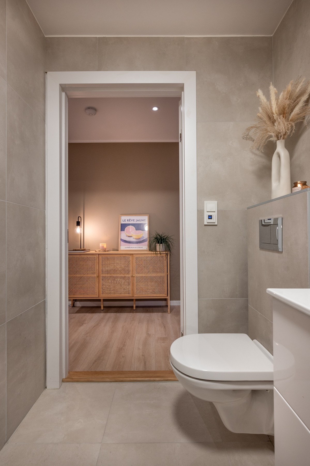 Varmekabler i gulv. Galleribilde