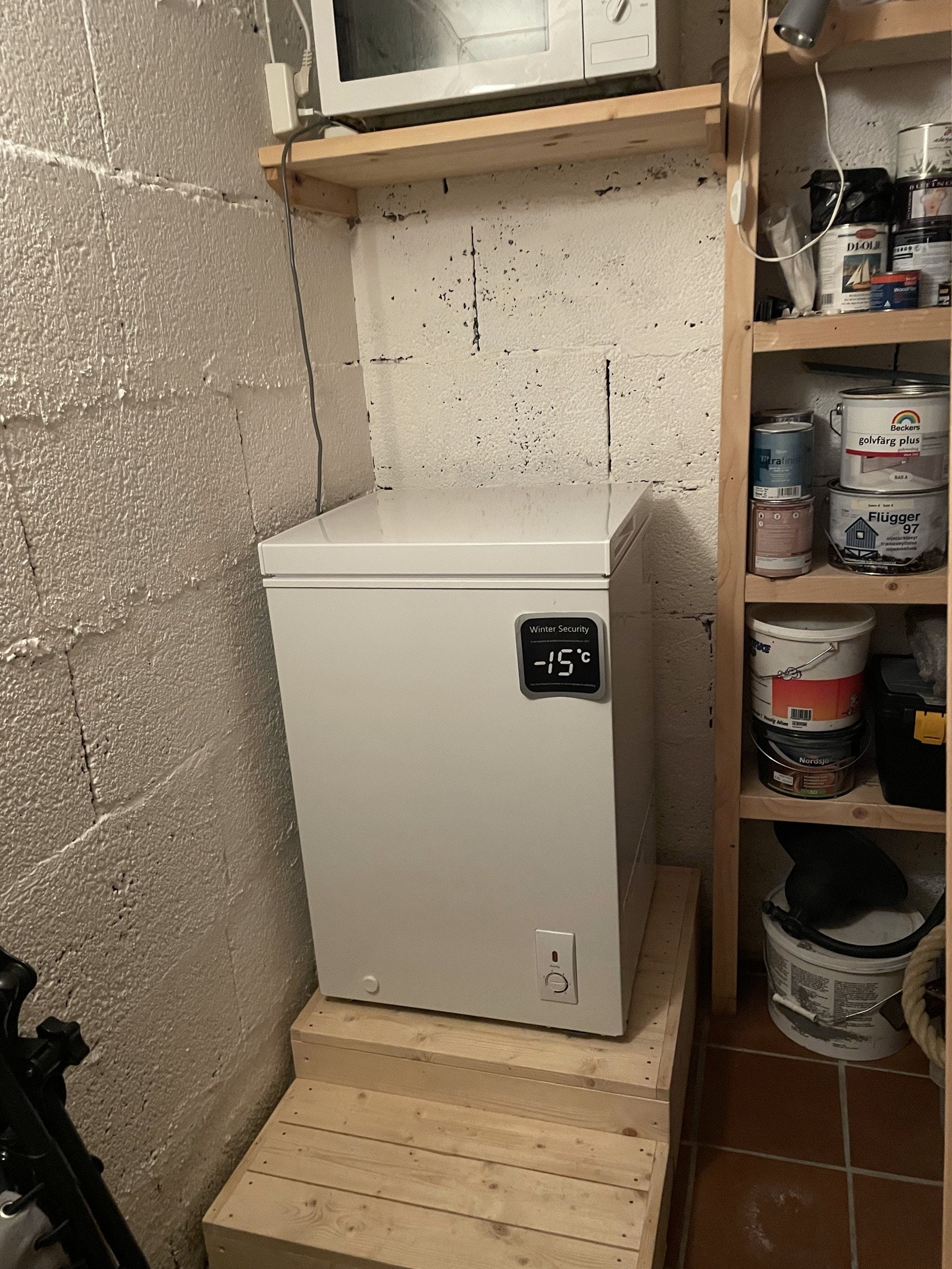 Rom i kjeller brukes også som ekstra oppbevaringsplass (Selgers bilde) Galleribilde