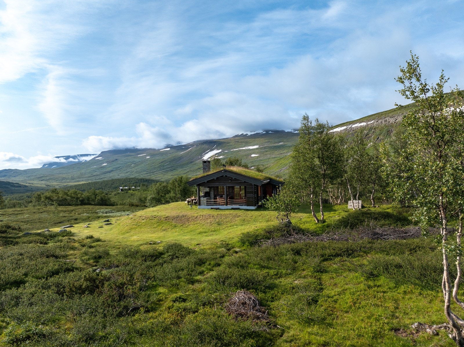 Helt usjenert og med nydelig utsikt. Galleribilde