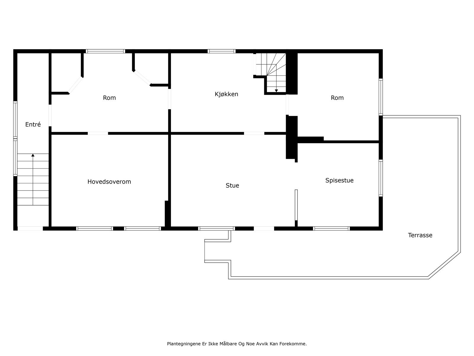 Plantegning - Tømmerveien 13 - 2.etasje Galleribilde