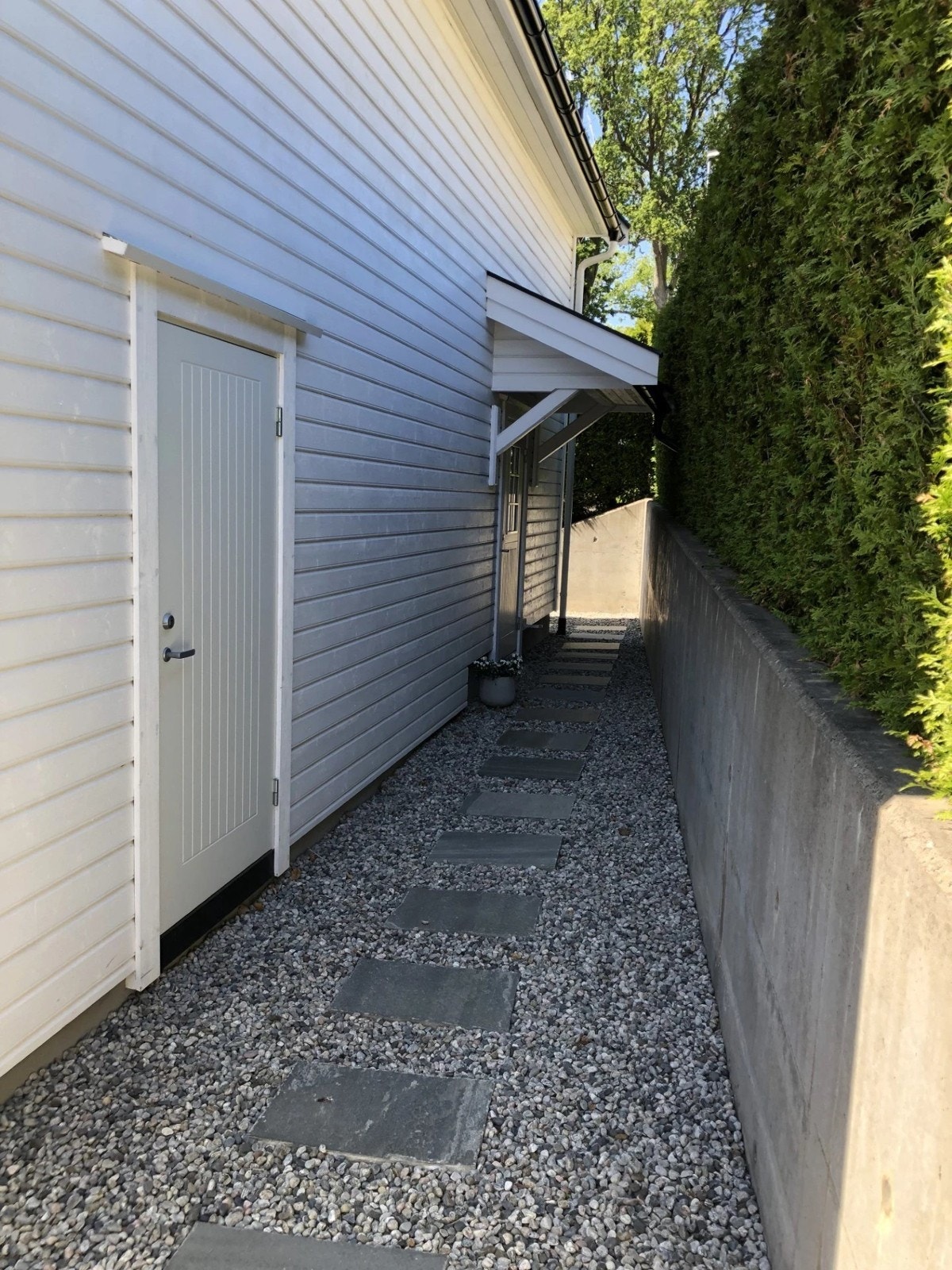 Inngangsparti til leilighet Galleribilde