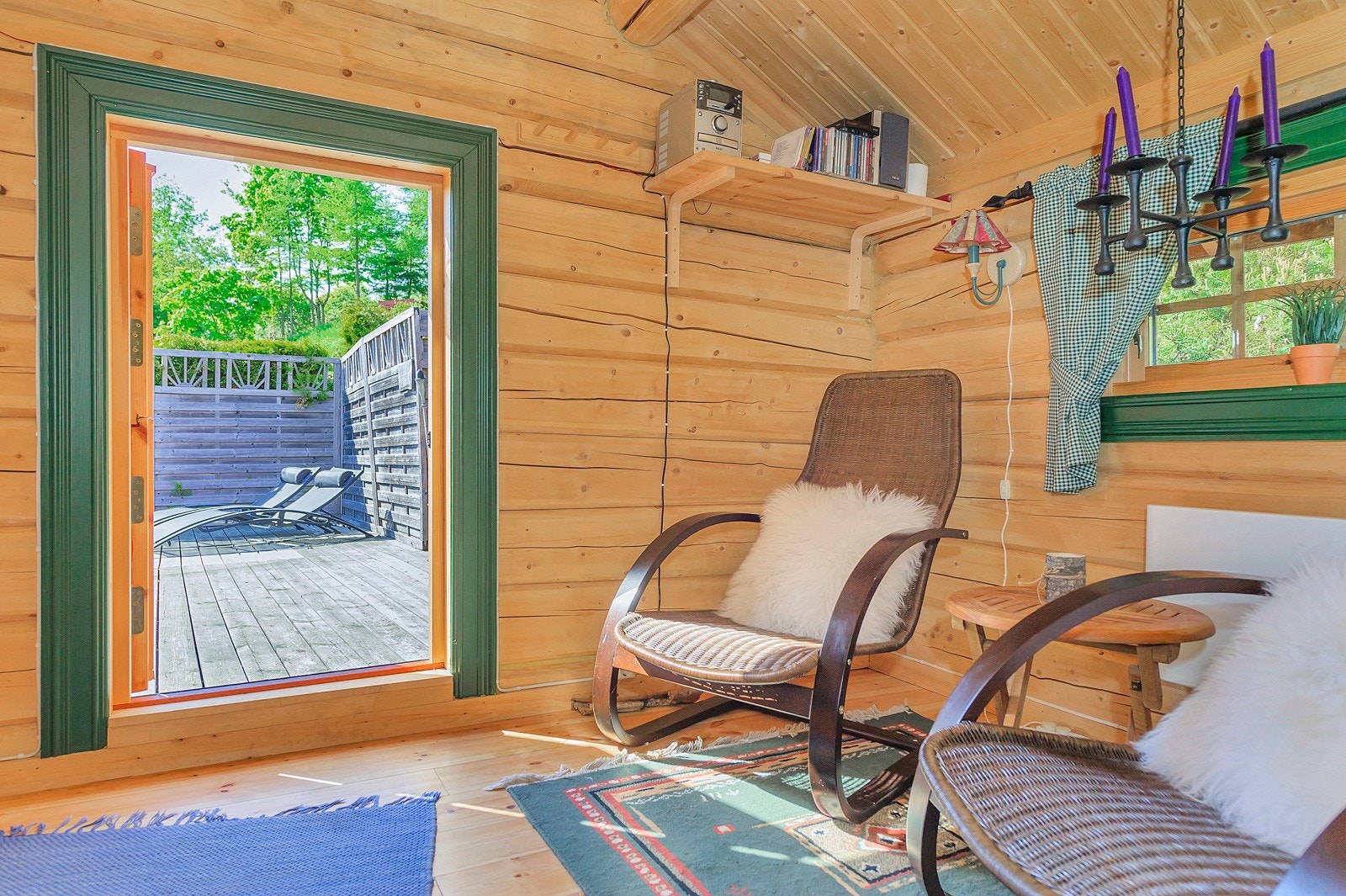 Badstue gir deg mulighet for avslappende stunder året rundt. Galleribilde