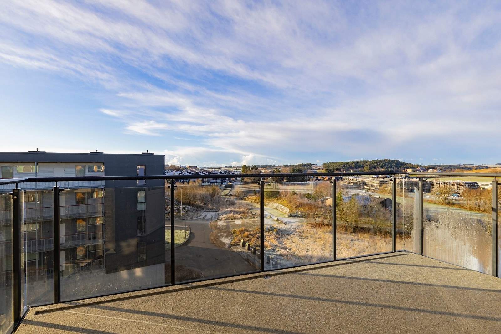 Leiligheten har en fantastisk beliggenhet på toppen i 5.etasje. Galleribilde