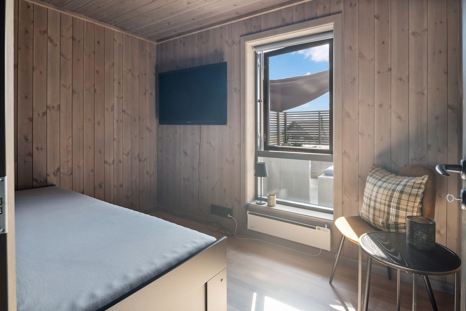 Soverom 3 er benyttet som kombinert soverom og Tv-stue. Galleribilde