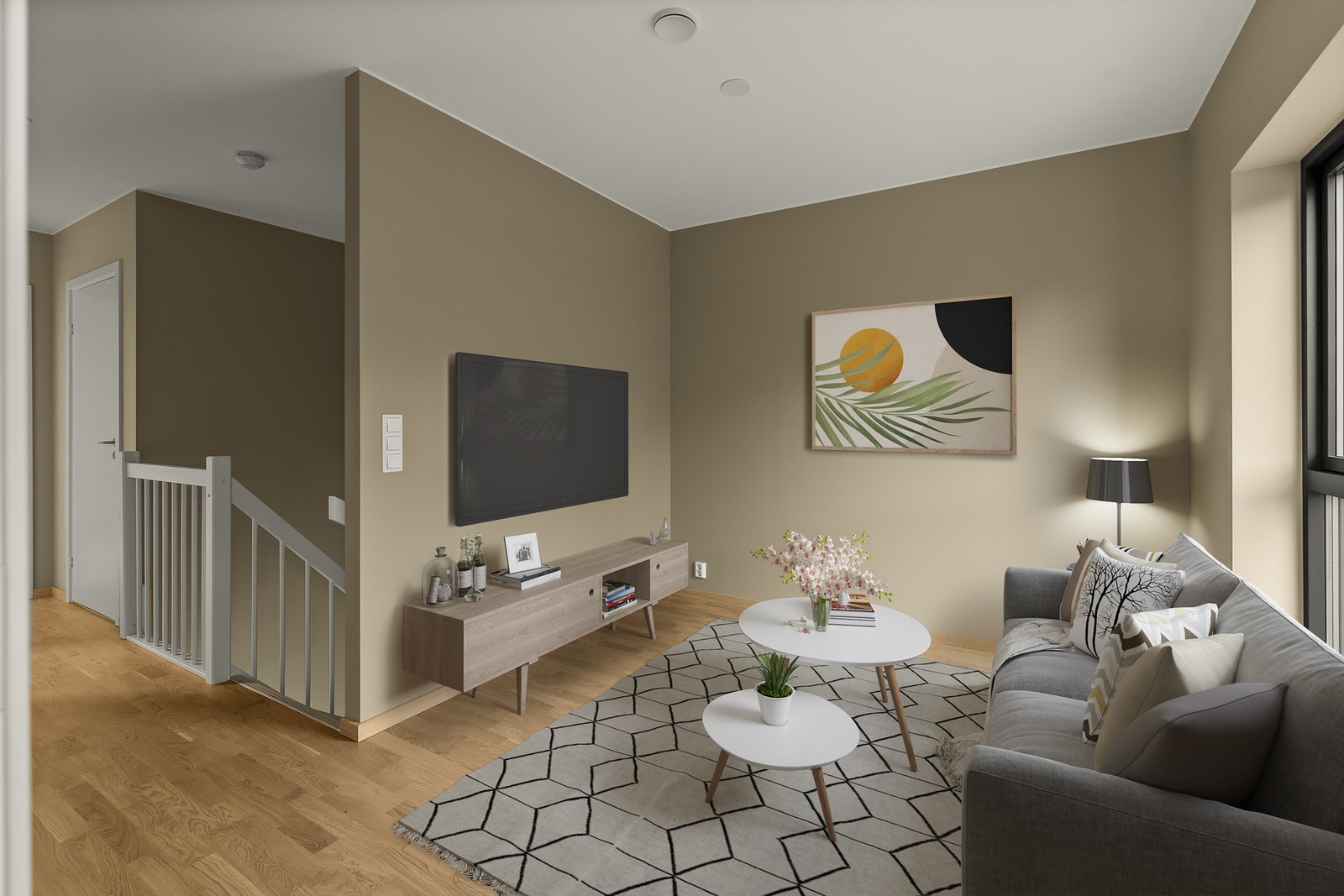 Loftstue - perfekt for ungdommen i huset! ( bildet er digitalt stylet ) Galleribilde