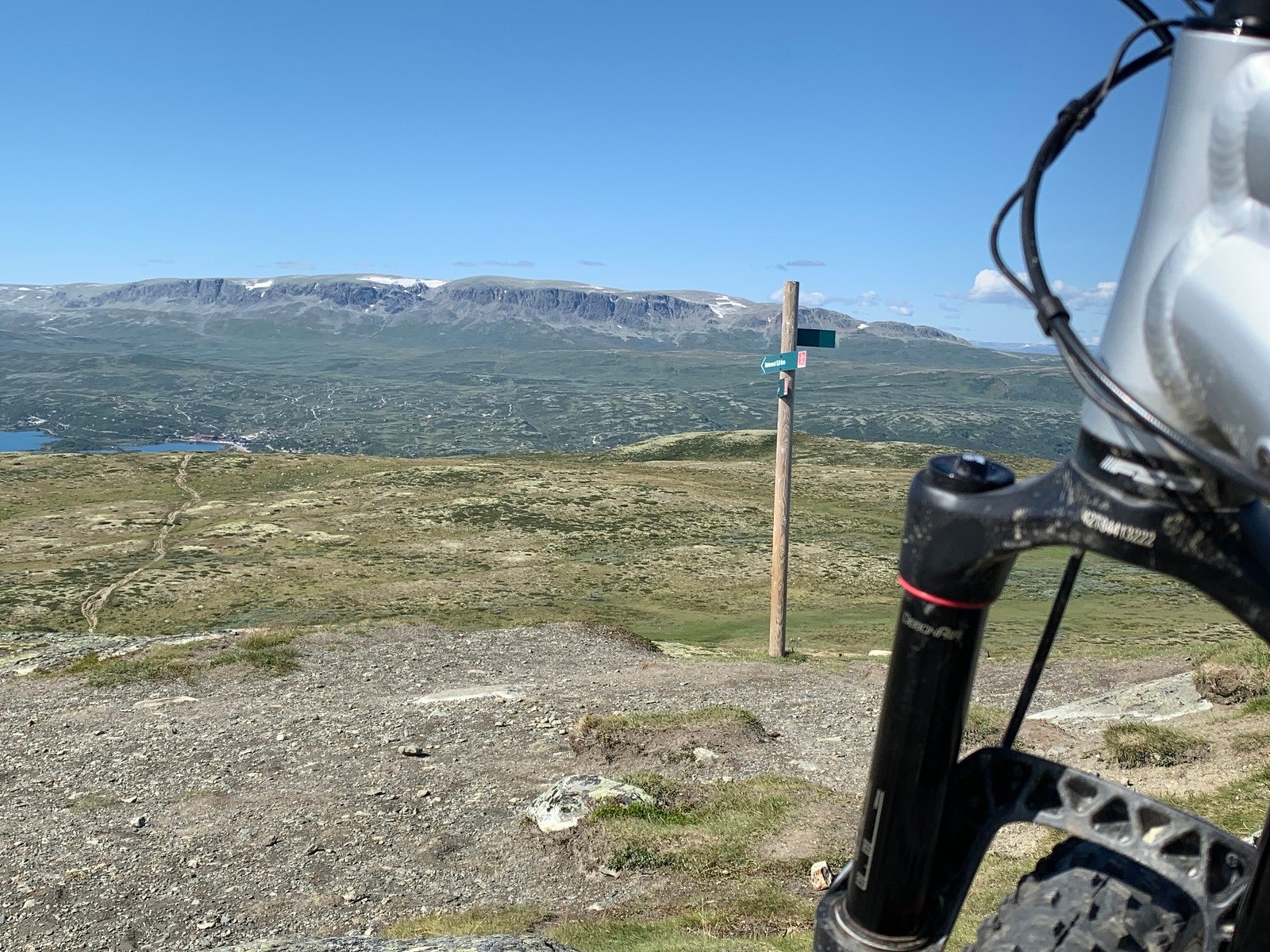 Området byr også på flere sykkelstier Galleribilde