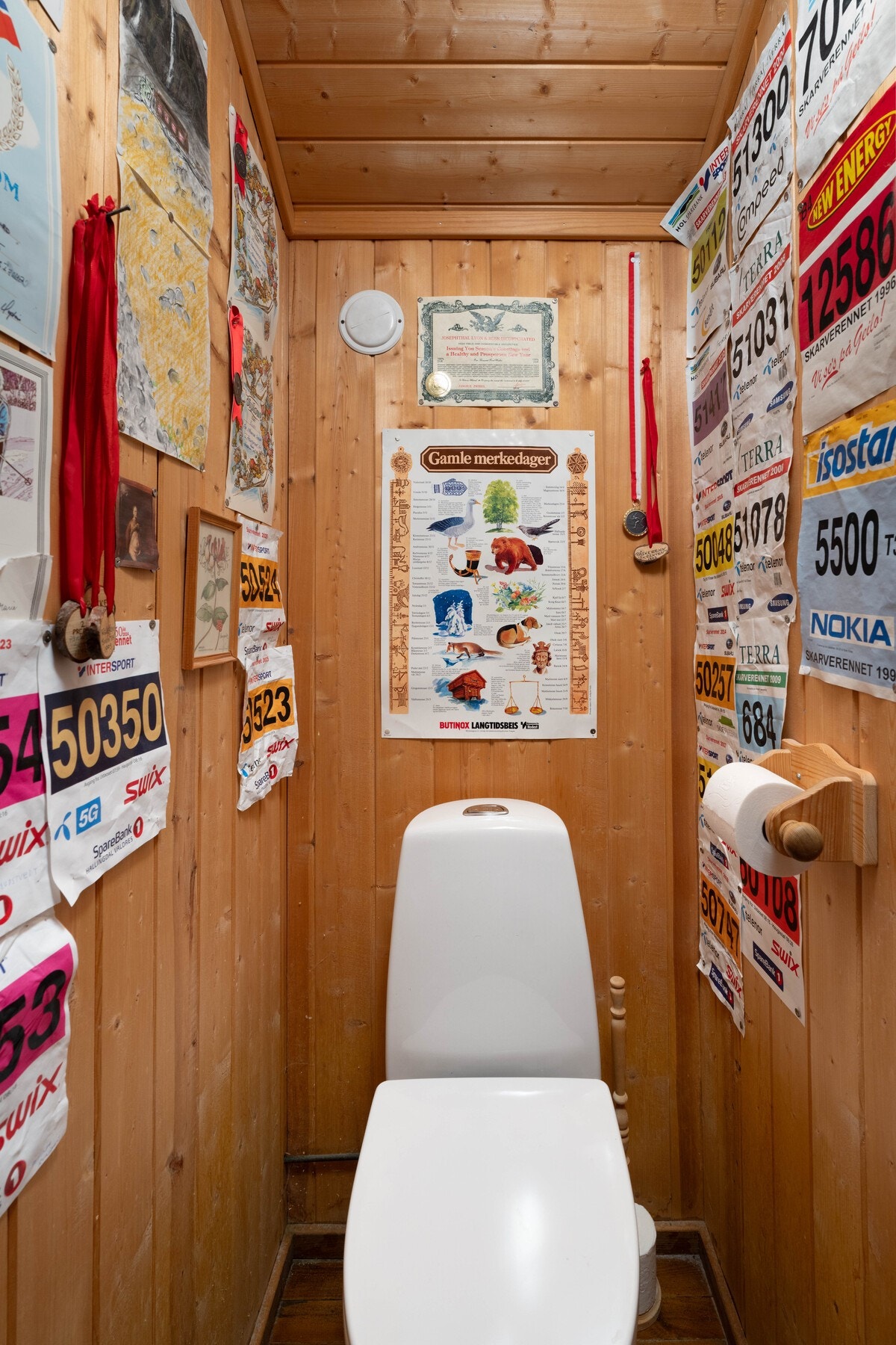 Toalettrom Galleribilde