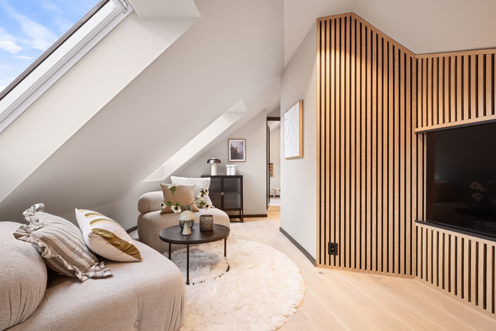 Fint å kunne trekke seg tilbake fra hovedstue Galleribilde