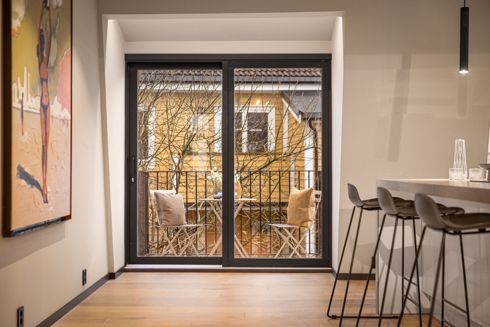 Utgang til balkong Galleribilde