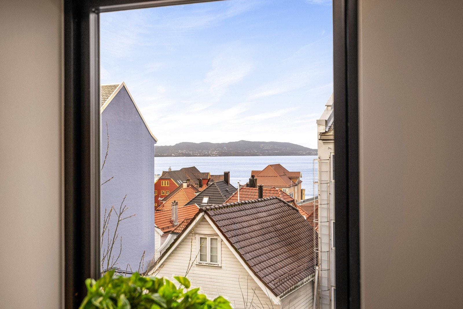 Utsikt mor Skuteviken Galleribilde