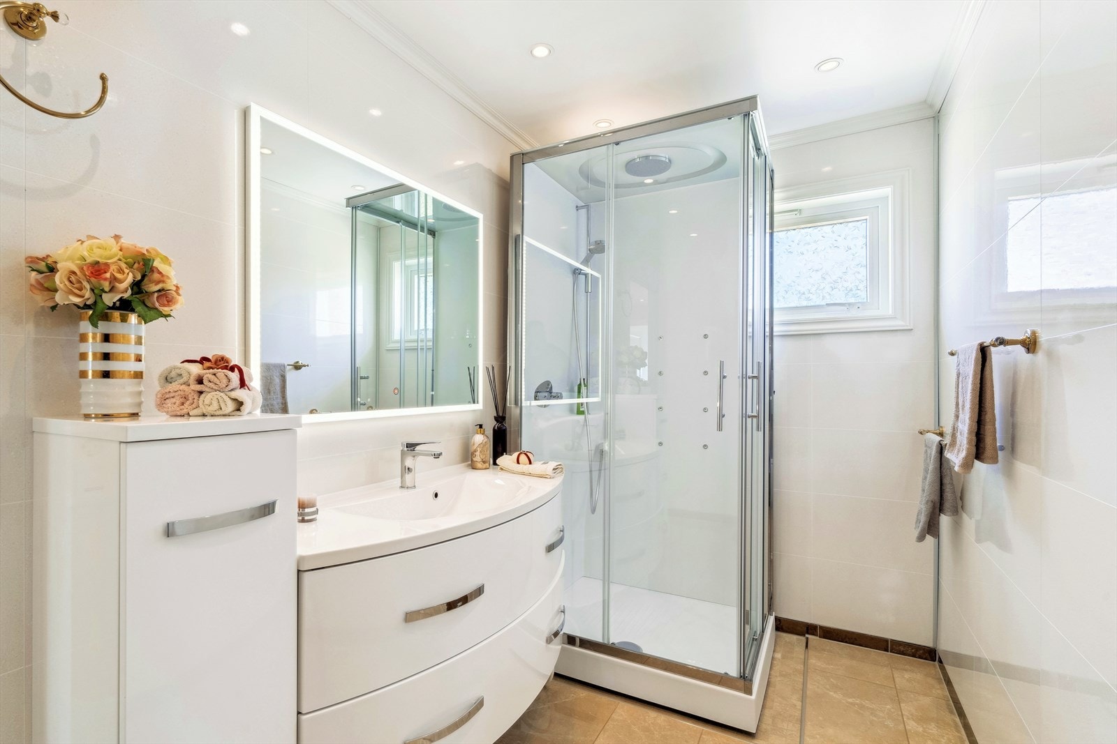 Flisbelagt baderom Galleribilde