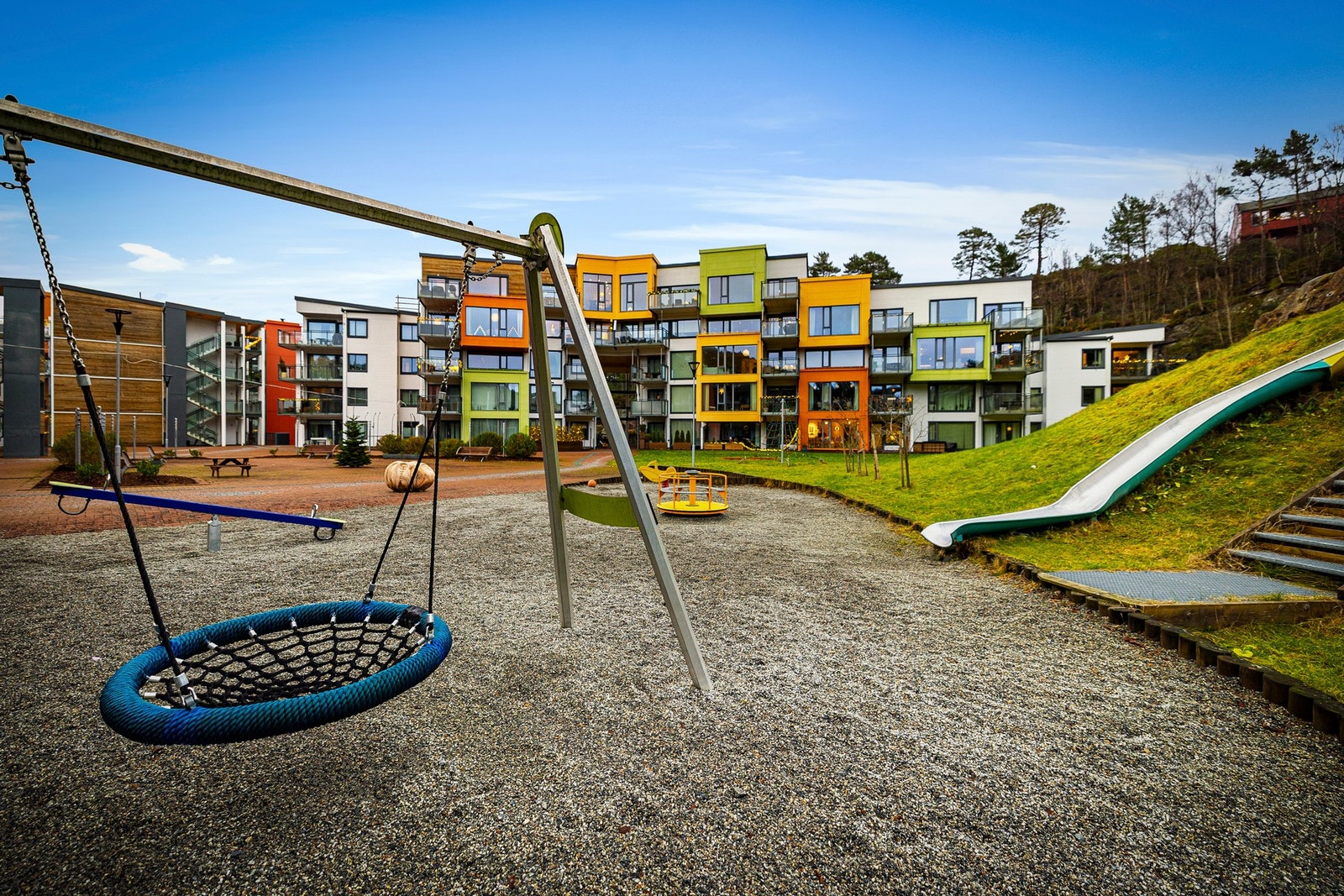 - Borettslaget har flotte uteområder - Galleribilde