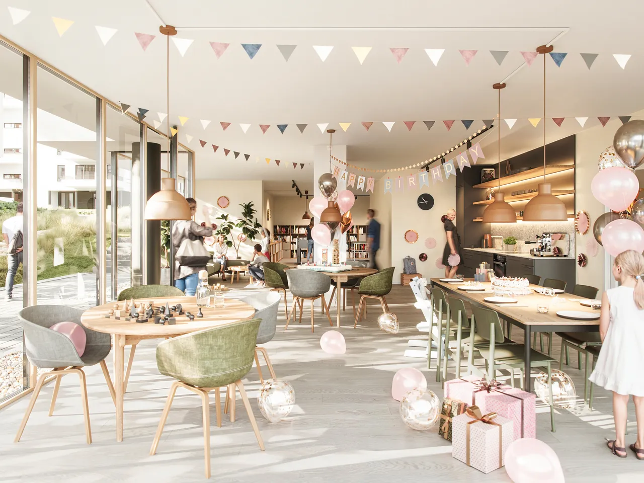 Selskapslokale Galleribilde