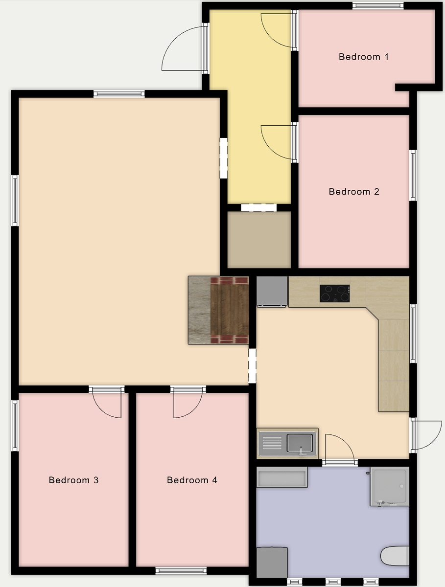 Floor plan Galleribilde
